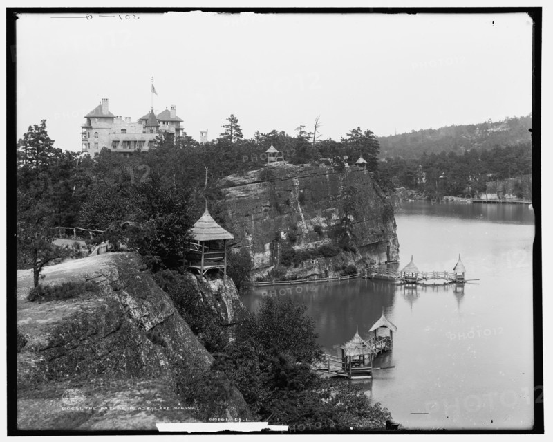 The Bathing place, Lake Mohonk, c1902. Creator: Unknown.