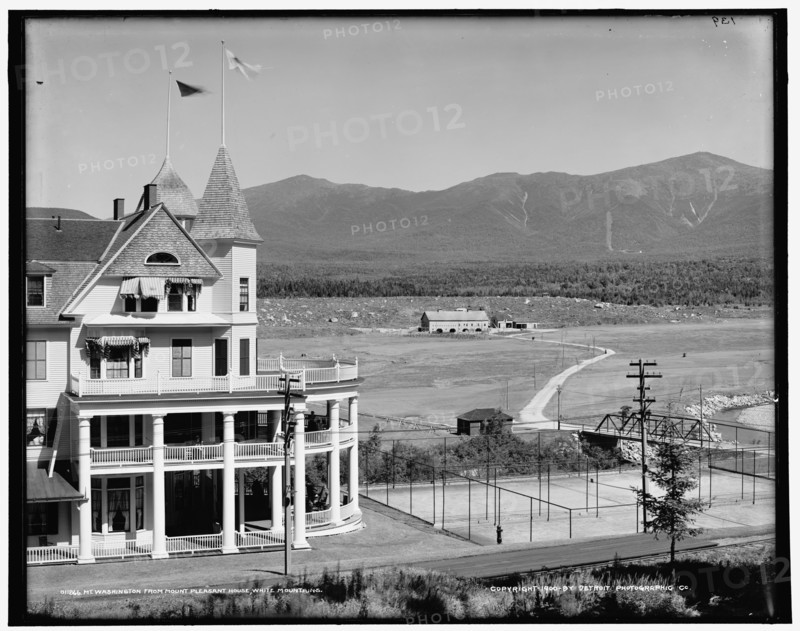 Mt. Washington from Mount Pleasant House, White Mountains, c1900. Creator: Unknown.