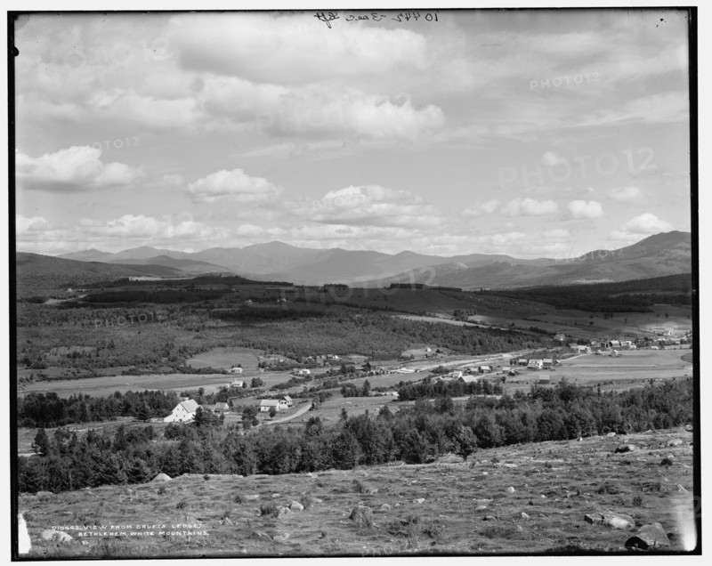 View from Crufts Ledge, Bethlehem, White Mountains, between 1890 and 1901. Creator: Unknown.