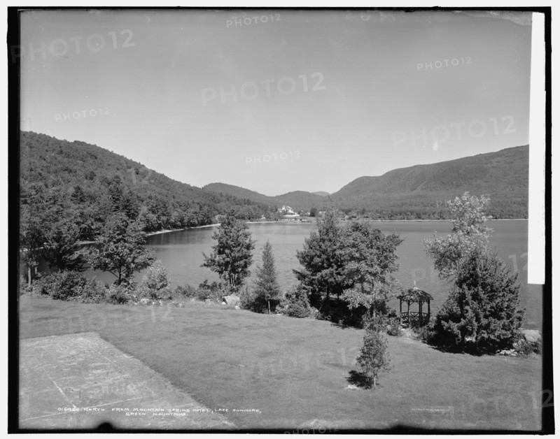 North from Mountain Spring Hotel, Lake Dunmore, Green Mountains, between 1900 and 1906. Creator: Unknown.