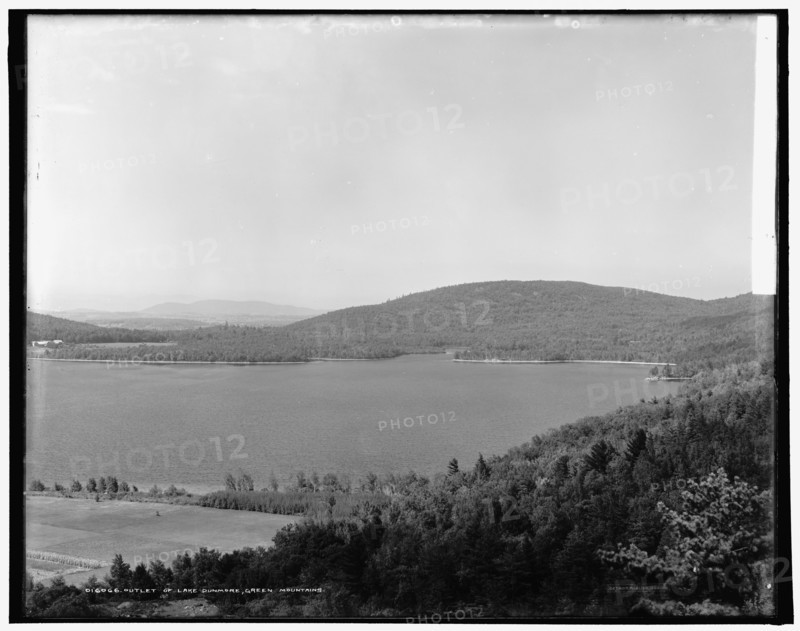 Outlet of Lake Dunmore, Green Mountains, between 1900 and 1906. Creator: Unknown.