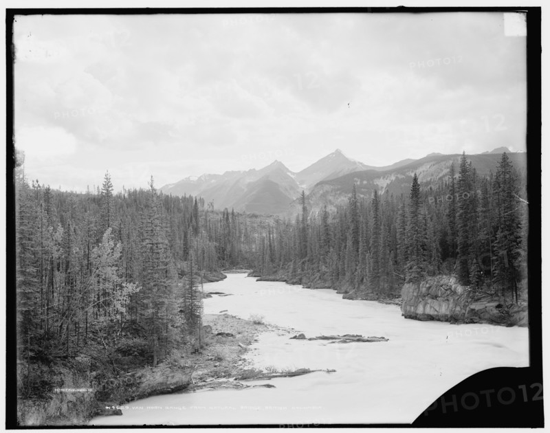 Van Horn Range from natural bridge, British Columbia, (1902?). Creator: Unknown.