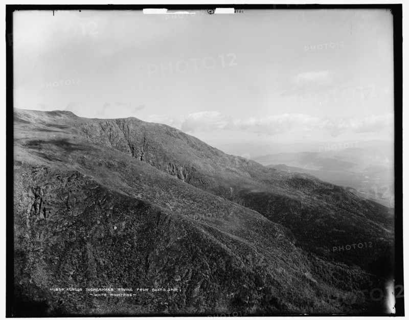Across Tuckerman's Ravine from Boot's Spur, White Mountains, c1900. Creator: Unknown.