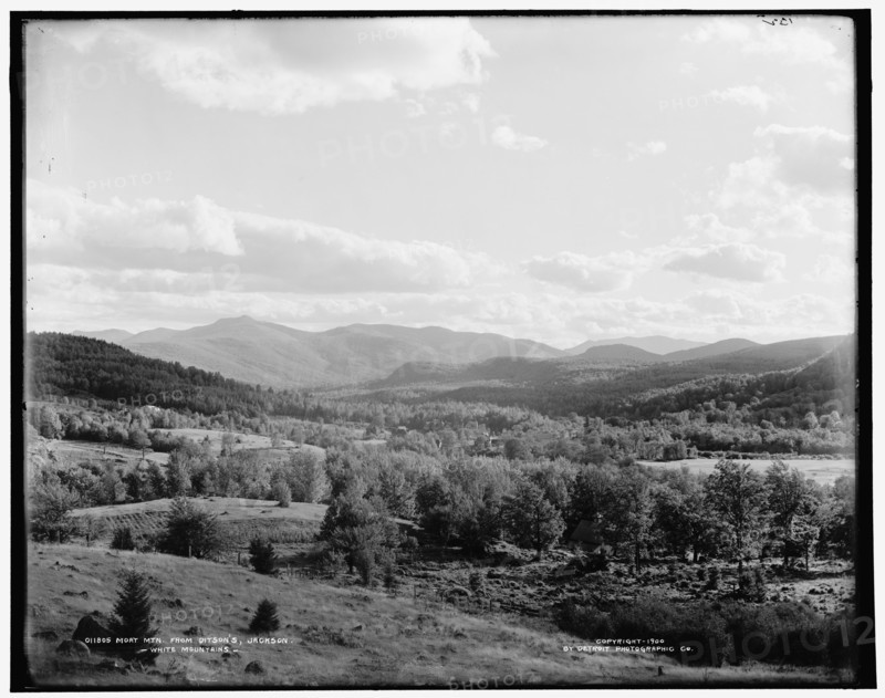 Moat Mtn. from Ditson's, Jackson, White Mountains, c1900. Creator: Unknown.