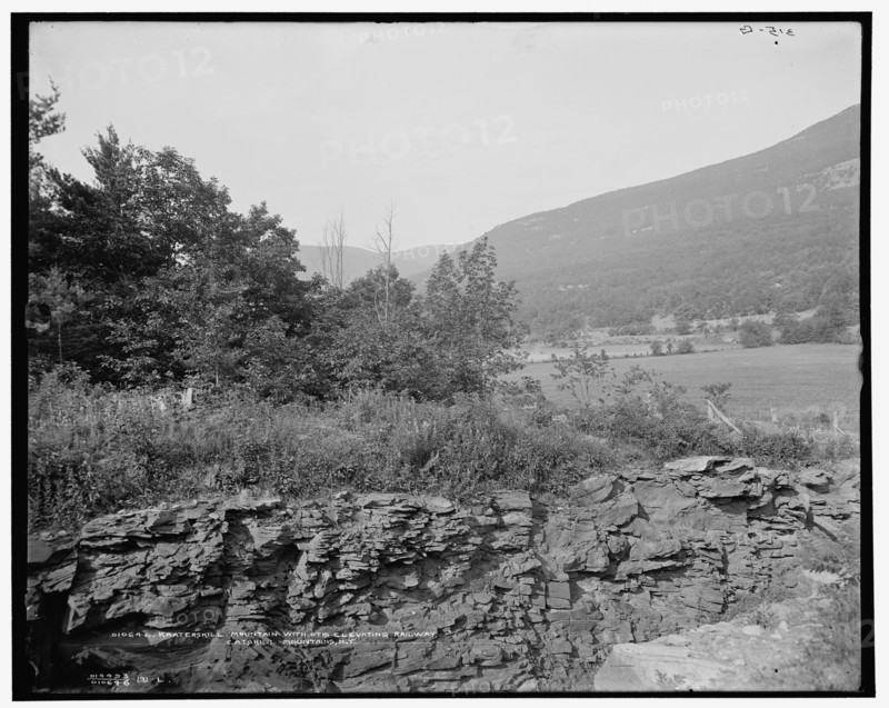 Kaaterskill Mountain with Otis Elevating Railway, Catskill Mountains, N.Y., c1902. Creator: Unknown.
