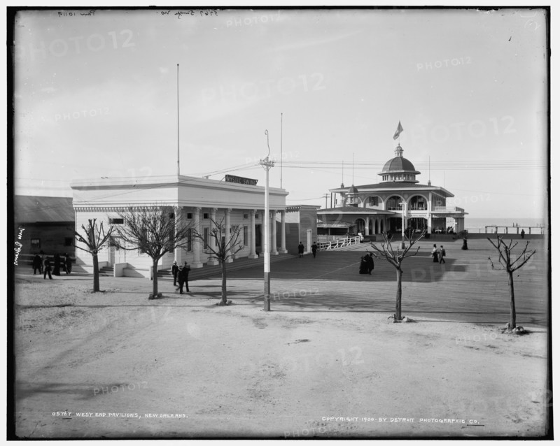 West End pavilions, New Orleans, c1900. Creator: Unknown.