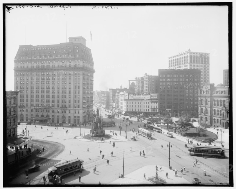 Campus Martius, Detroit, Mich., between 1910 and 1915. Creator: Unknown.