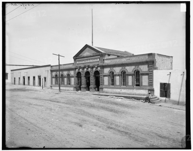 Post office, Ciudad Juarez, Mexico, (1902?). Creator: Unknown.