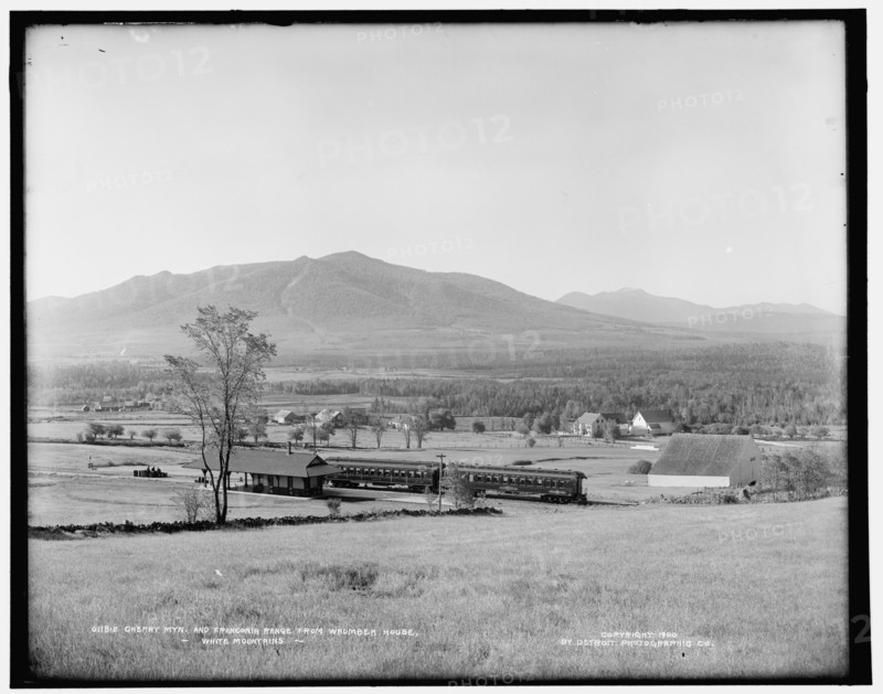 Cherry Mtn. and Franconia Range from Waumbek House, White Mountains, c1900. Creator: Unknown.