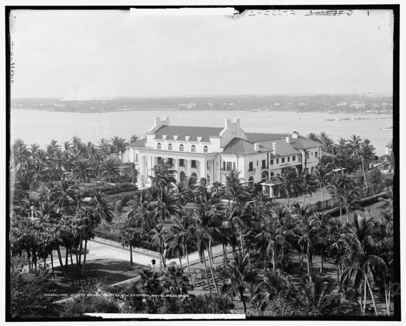 Lake Worth and W. Palm Beach from the Royal Poinciana, between 1900 and 1915. Creator: Unknown.