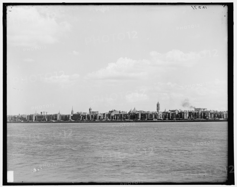 Charles River and Back Bay, Boston, Mass., between 1890 and 1901. Creator: Unknown.
