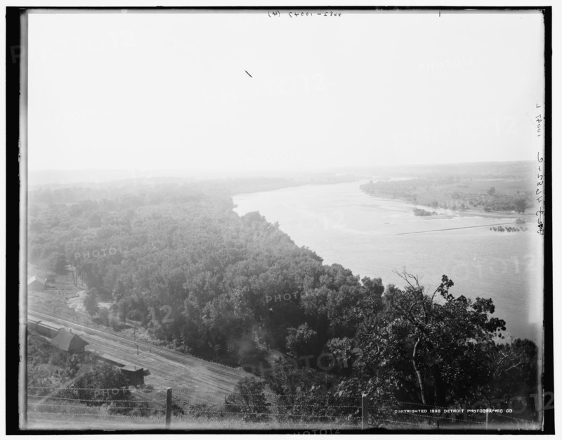 The Valley of the Mississippi, St. Paul, Minn. , c1898. Creator: Unknown.