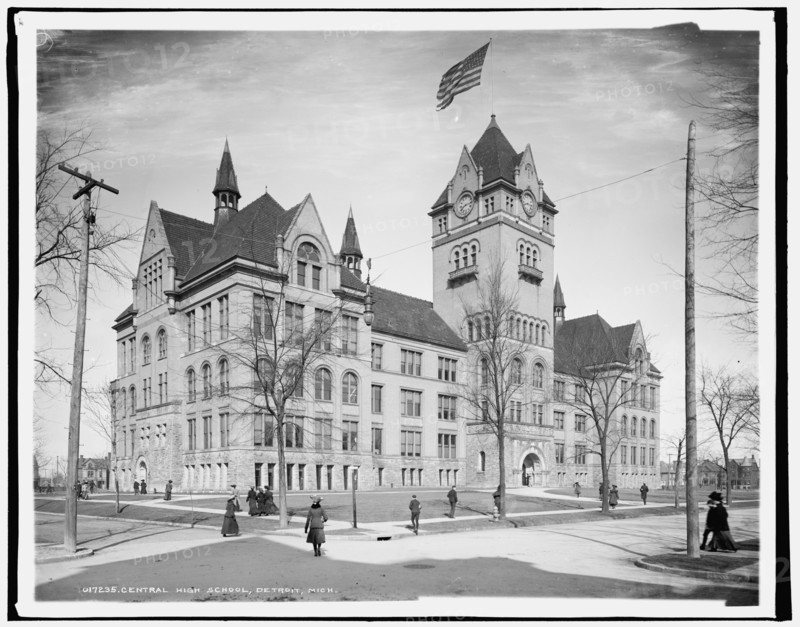 Central High School, Detroit, Mich., c1904. Creator: Unknown.
