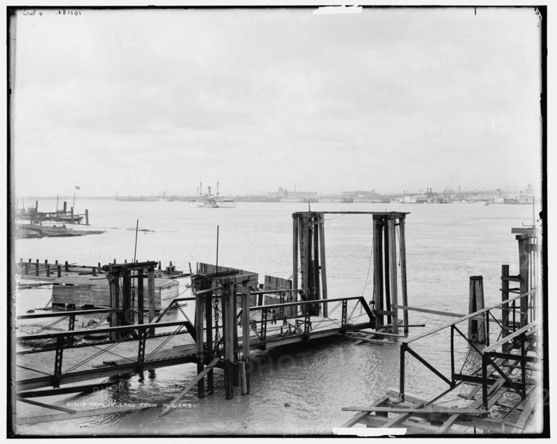 The City from Algiers, New Orleans, Louisiana, c1900. Creator: Unknown.