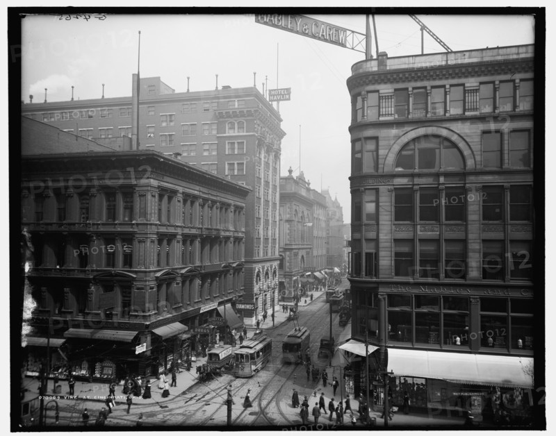 Vine St. Street, Cincinnati, Ohio, c1907. Creator: Unknown.