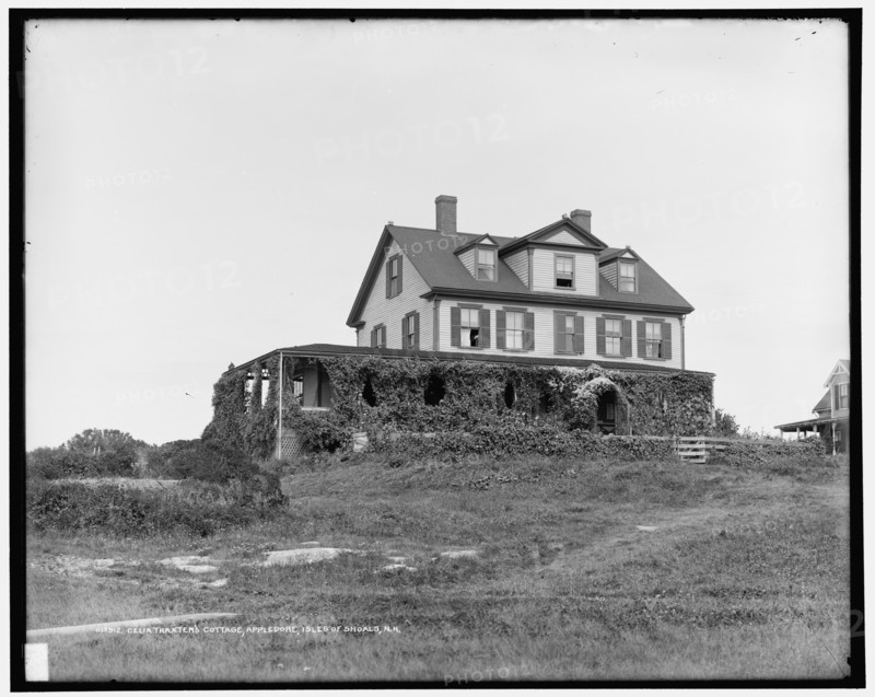 Celia Thaxter's cottage, Appledore, Isles of Shoals, N.H. i.e. Maine, c1901. Creator: Unknown.