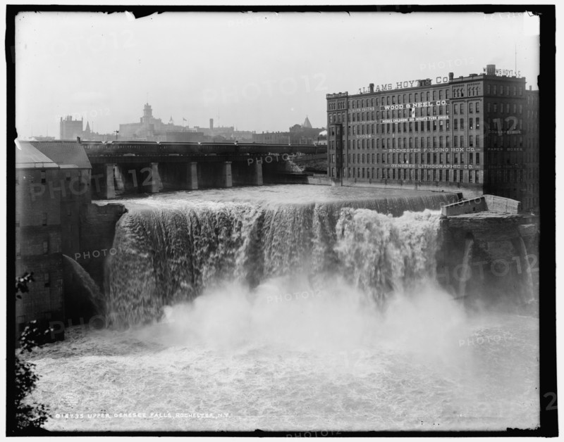 Upper Genesee Falls, Rochester, N.Y., c1905. Creator: Unknown.