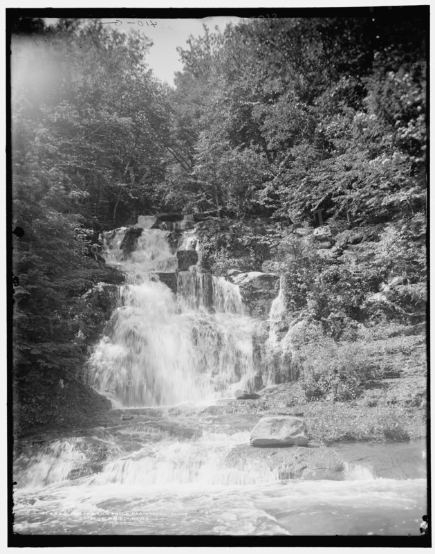 Buttermilk Falls, Kaaterskill Clove, Catskill Mountains, N.Y., (1902?). Creator: Unknown.