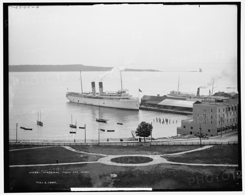 Mackinac from the fort, c1905. Creator: Unknown.
