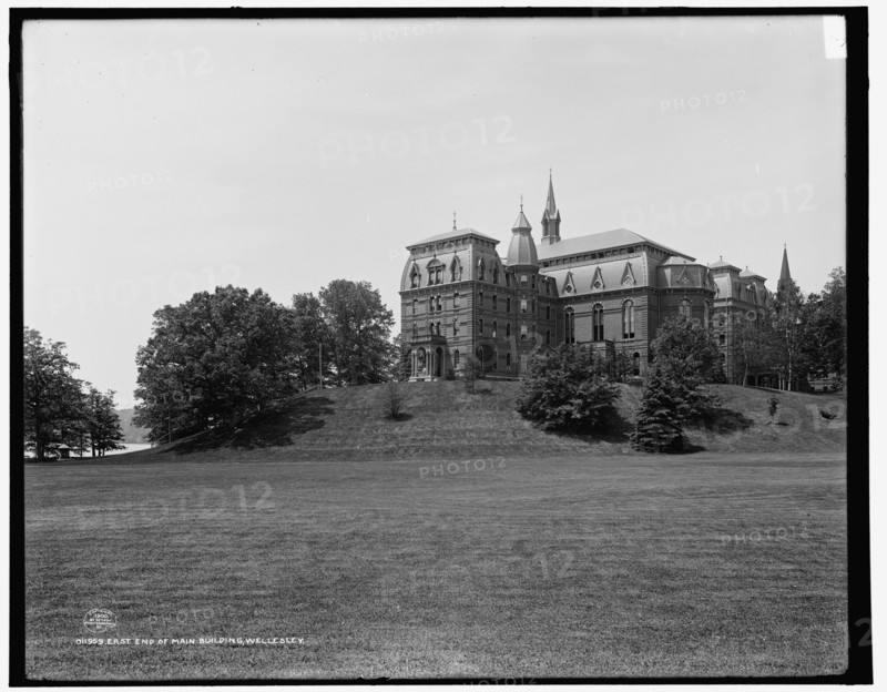 East end of main building, Wellesley, c1900. Creator: Unknown.