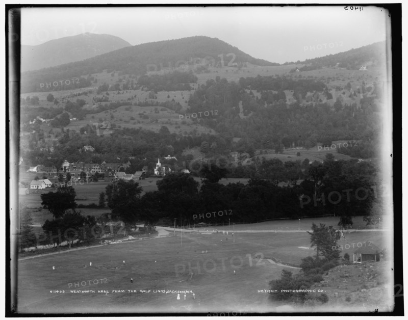 Wentworth Hall from the golf links, Jackson, N.H., between 1890 and 1901. Creator: Unknown.