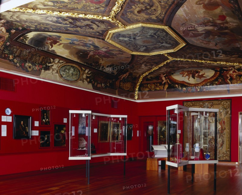 Ceiling with representations of Morning and Evening, c.1666-c.1695. Creator: Theodor Cornelisz. van der Schuer.