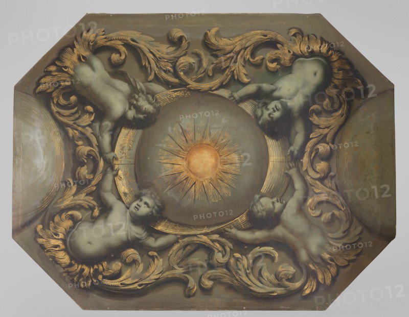 Ceiling painting, c.1666-c.1695.  Creator: Theodor Cornelisz. van der Schuer.