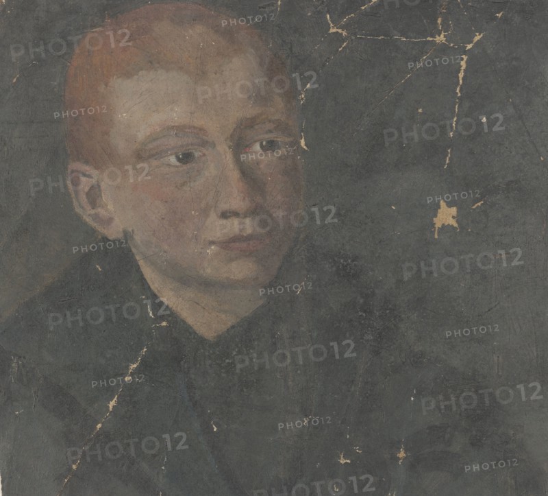 Boy with red hair, 1874-1945.  Creator: Carel Adolph Lion Cachet.