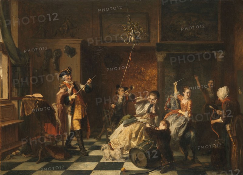 The Patricides, 'Each According to Their Own Nature', 1869. Creator: David Joseph Bles.