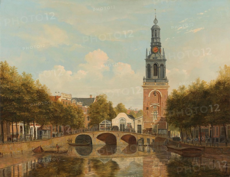 The Torensluis and the Jan Roodenpoortstoren in Amsterdam, 1829. Creator: Hendrik Gerrit ten Cate.