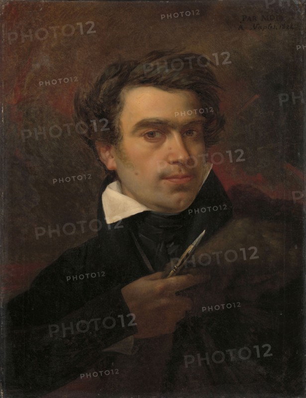 Self Portrait, 1824. Creator: Pieter Van Hanselaere.