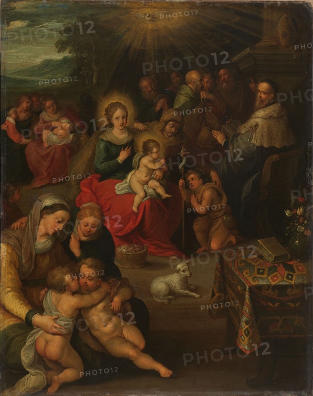 The Holy Kinship, 1616. Creator: Frans Francken II.