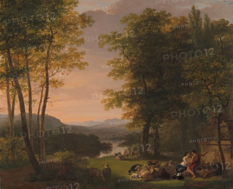 Arcadian Landscape, 1813. Creator: Jan Willem Pieneman.
