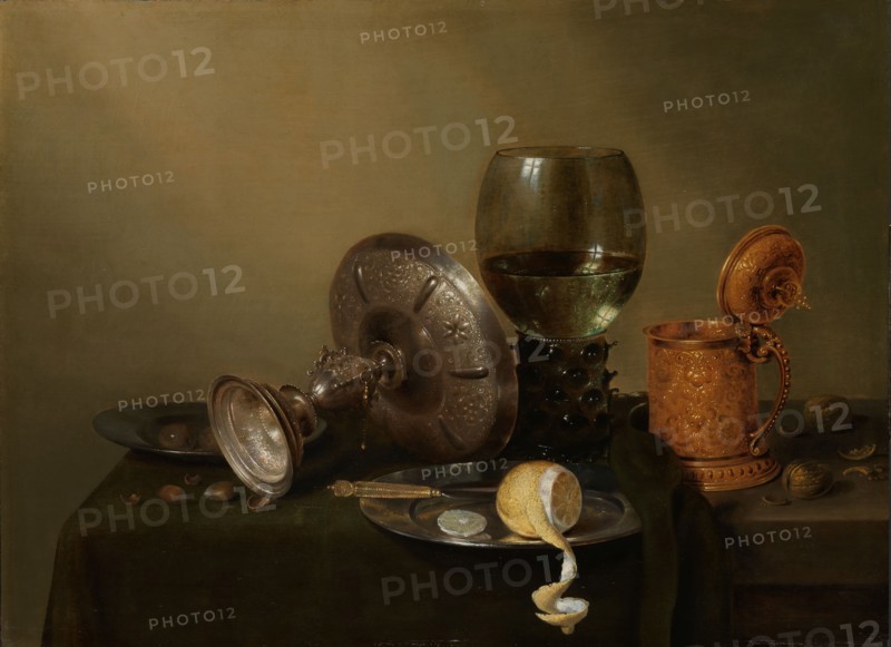 Still life with a Gilded Beer Tankard, 1634. Creator: Willem Claesz Heda.