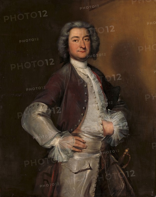 Portrait of Isaac Sweers, Chief Officer of Amsterdam and Governor of the Dutch East..., 1730-1740. Creator: Cornelis Troost.