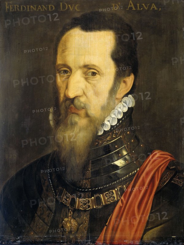Portrait of Fernando Alvarez de Toledo, Duke of Alba, 1600-1699. Creator: Unknown.