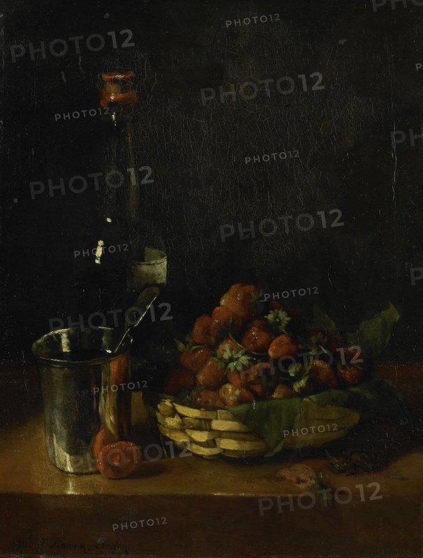Still life, 1871. Creator: Francois Bonvin.