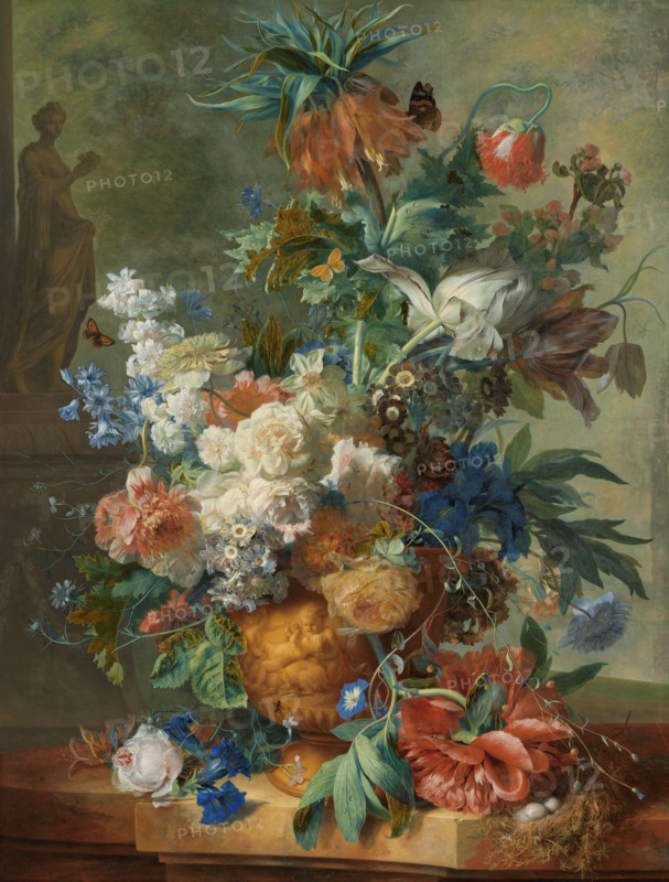 Still Life with Flowers, 1723. Creator: Jan van Huysum.
