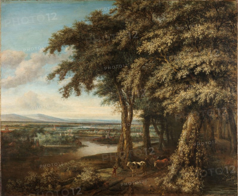 The Entrance to the Woods, 1650-1688. Creator: Philip Koninck.