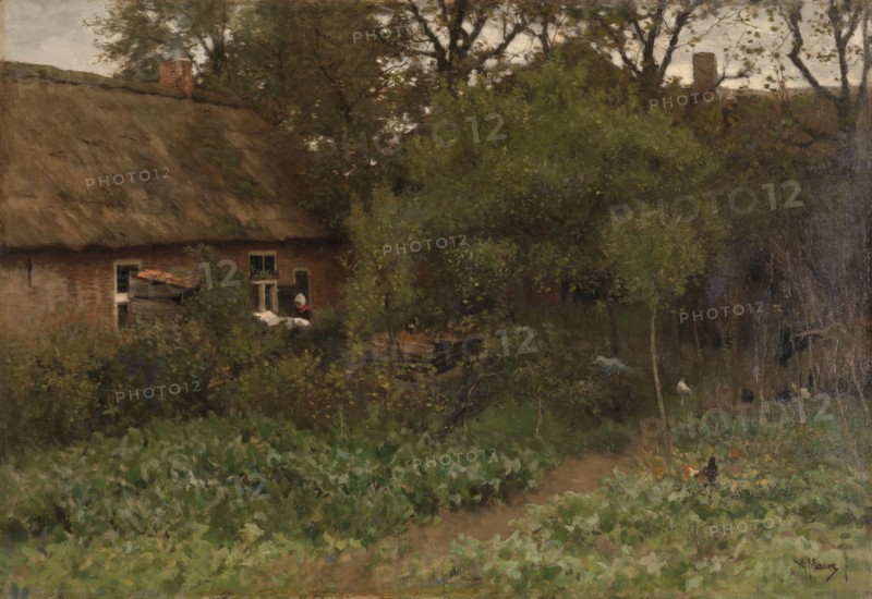 The Vegetable Garden, c.1885-c.1888. Creator: Anton Mauve.