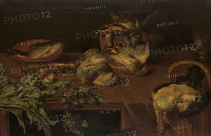 Still Life with Wild Fowl, 1632. Creator: Alexander Adriaenssen.