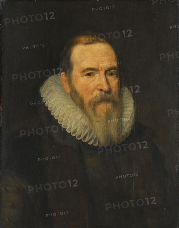 Portrait of Johan van Oldenbarnevelt, in or after c.1616. Creator: Workshop of Michiel Jansz van Mierevelt.