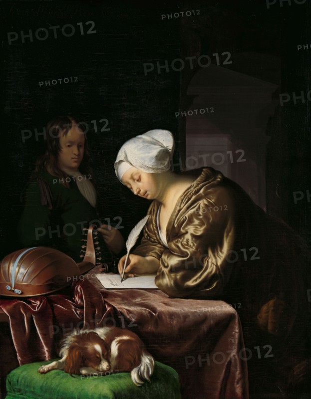 The Letter Writer, 1680. Creator: Frans van Mieris I.