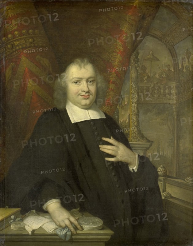 Portrait of Gaspar Fagel, Grand Pensionary of Holland after 1672, 1672-1700. Creator: Johannes Vollevens (I) (copy after).
