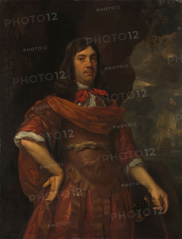 Cornelis Tromp (1629-91). Lieutenant-Admiral General, 1668. Creator: Jan Mytens.