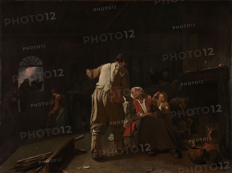Visiting the Sick, c.1646-c.1649. Creator: Michiel Sweerts.