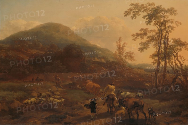 The Three Drovers, 1656. Creator: Nicolaes Berchem.