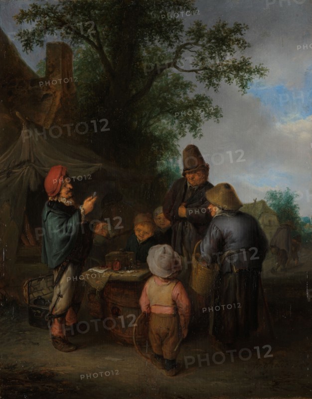 The Quacksalver, 1648. Creator: Adriaen van Ostade.