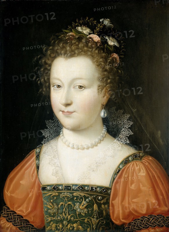 Portrait of a Woman (previously identified as Queen Elizabeth I), 1550-1574. Creator: Unknown.