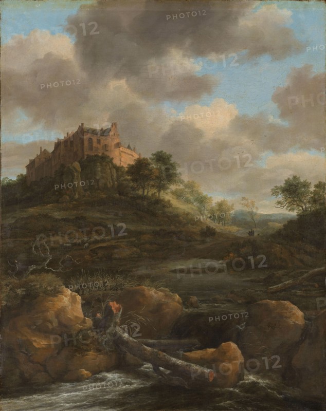 Bentheim Castle, 1650-1682. Creator: Jacob van Ruisdael.
